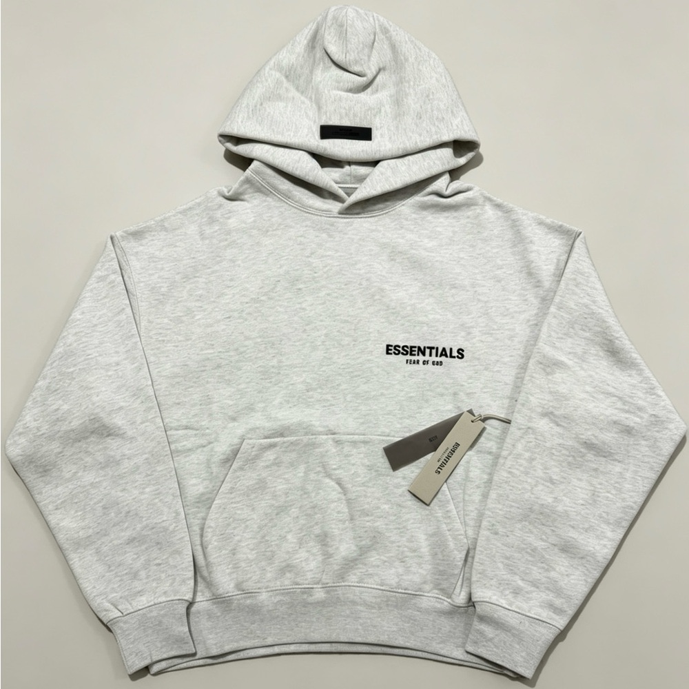 ESSENTIALS Men's Light Gray Hoodie 100% authentic